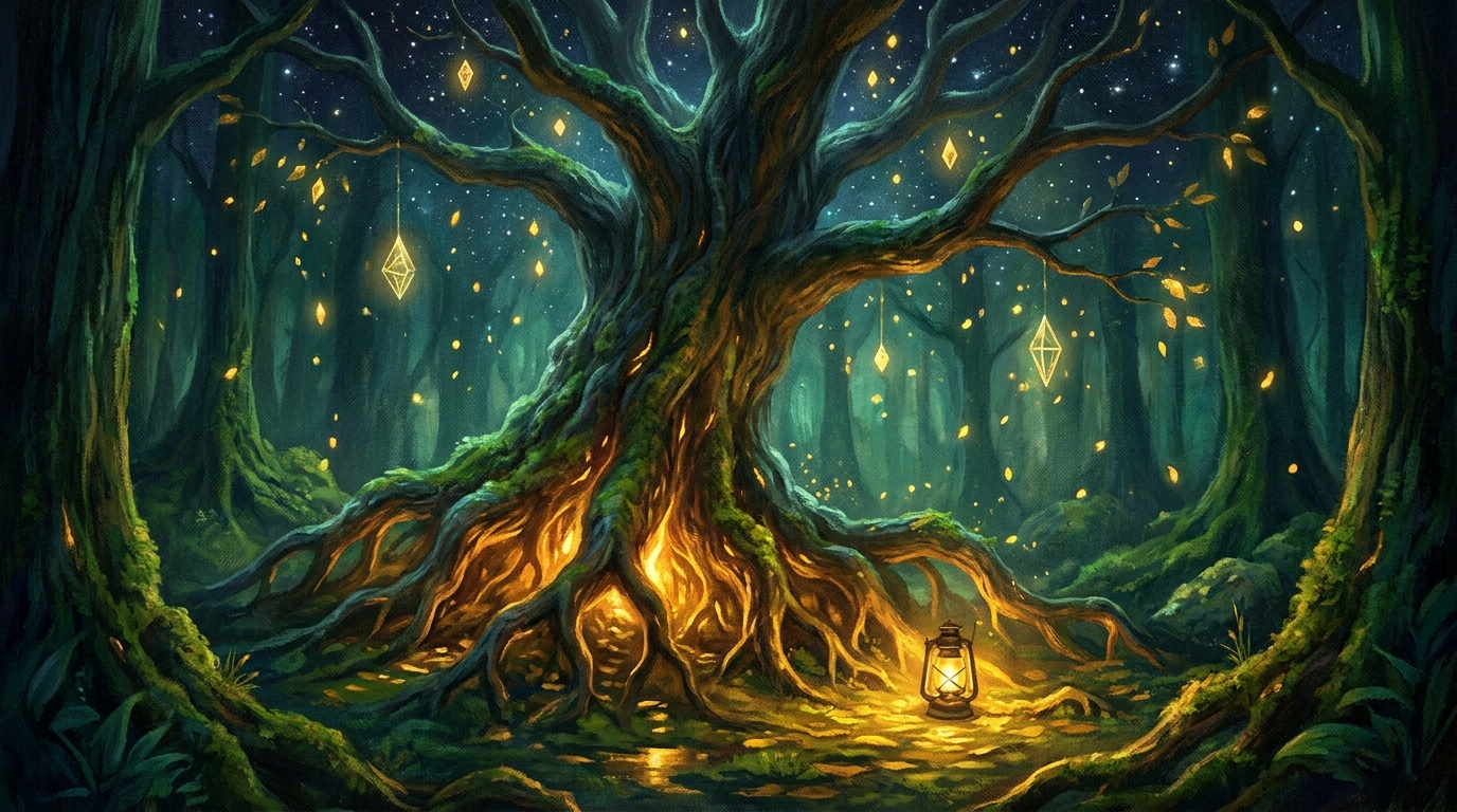 Ancient tree of knowledge — the Educational Shaman